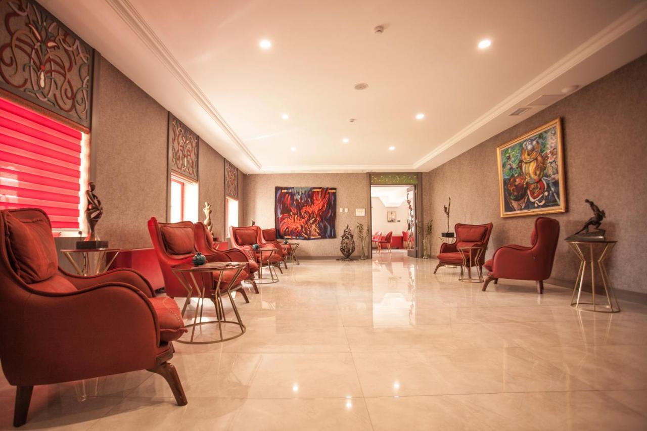 Nar Hotel Goycay ภายนอก รูปภาพ